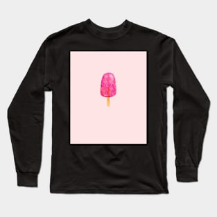 Strawberry popsicle Long Sleeve T-Shirt